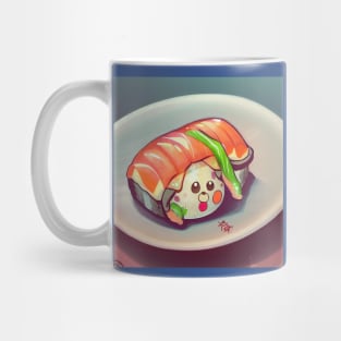 Kawaii Anime Sushi Mug